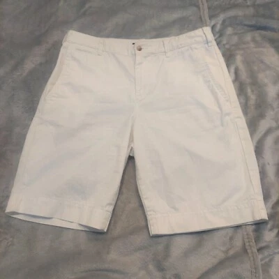 Women's Polo Ralph Lauren Casual Chino Shorts White Blue Pony  - Image 1 of 4