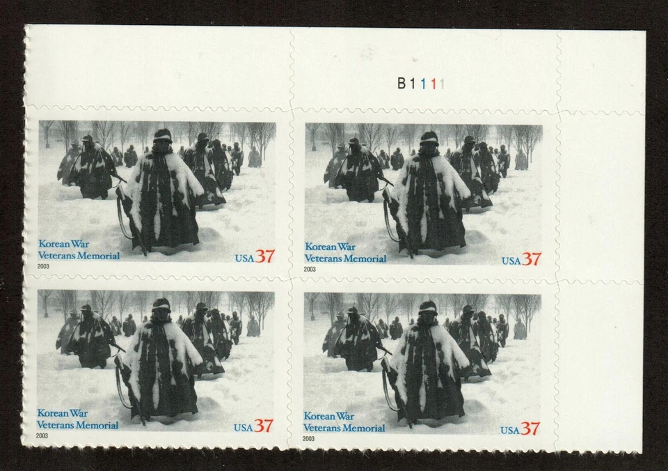 Scott 3803 37¢ Korean War Veterans Memorial MNH Free shipping in USA! - Image 1 of 1
