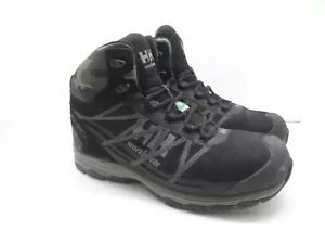 Helly Hansen Men's Aluminum Toe Comp Plate WP Safety Hikers Black/Green 9.5M - Picture 1 of 8