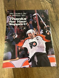 PHILADELPHIA FLYERS ERIC LINDROS 8” x 10” Poster Photo NHL HOCKEY - Picture 1 of 1