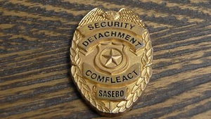 USN Force Protection Security Detachment COMFLEACT Sasebo Japan Challenge Coin - Picture 1 of 8