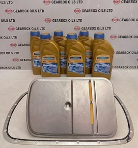 BMW GM 5L40 5 SPEED AUTOMATIC GEARBOX FILTER GASKET OIL 6L KIT - Picture 1 of 8