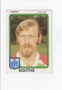 1981 Scanlens Rugby League Ziggy Niszczot #54 (South Sydney Rabbitohs) - Picture 1 of 2