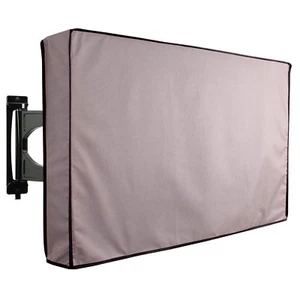 Outdoor TV Abdeckung Universal Wetterfest Schutz für 55'' 58'' TV - Grau - Bild 1 von 5