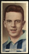 Tobacco Card, Ardath, FAMOUS FOOTBALLERS, 1934, J Hampson, Blackpool, #14