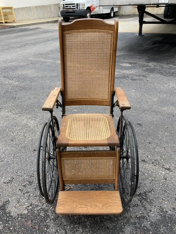 The Gendron Wheel Company 1872-1920 Museum Quality Antique Medical Wheelchair Cover
