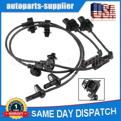2PCS Front Side ABS Wheel Speed Sensor for 2006-2011 Honda Civic 1.3L 1.8L 2.0L - Image 1 of 4