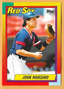 John Marzano Boston Red Sox #69T - Topps negociado casi nuevo-como nuevo 1990 - Imagen 1 de 2