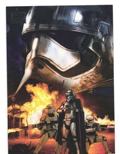 2024 Topps Star Wars Galaxy Chrome 17 The Force Awakens Storm Troopers - Picture 1 of 2