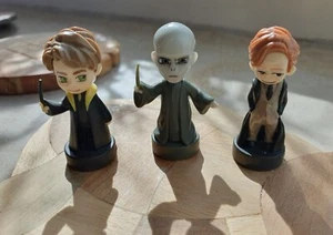 Vintage: Harry Potter  3 Sammlerfiguren TM& @WBEI (s17), 4 cm hoch - Bild 1 von 4