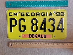 Kennzeichen, Georgia, 1992, LKW 26.000 #S, PG 8434 - Bild 1 von 2