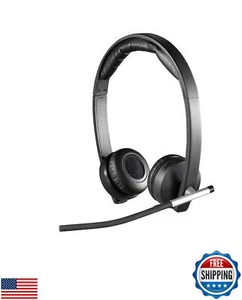 Logitech H820e Wireless Dual, Stereo Headphones with Noise-Cancelling Microph - Picture 1 of 5