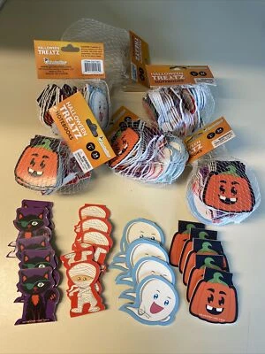 Cuadernos/Cuadernos de Halloween Bolsas de fiesta de truco y trato Bolsas de 6 x 24 quilates, monstruos Foto 1 de 4