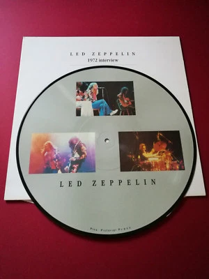 Led Zeppelin Ramble 1 Interview Picture Disc "Porky Prime Cut" Orlake I II III 2 - Image 1 of 4