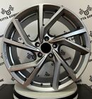 Alloy Wheels Compatible Saab 9-3 9-5 Mens 18 " MAK Italy Anthracite