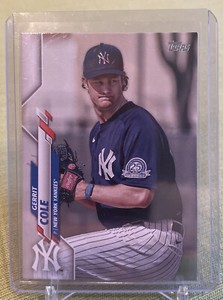 2020 TOPPS SERIES 2 GERRIT COLE SP SHORT PRINT VARIATION NEW YORK YANKEES #351