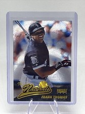 1996 Pinnacle #62 Frank Thomas Starburst Parallel The Naturals Foil MLB HOF NM+