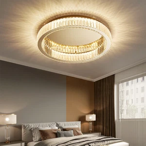 Crystal Ceiling Lighting Bedroom Ceiling Light Hotel Lights Kitchen Ceiling Lamp - Picture 1 of 9