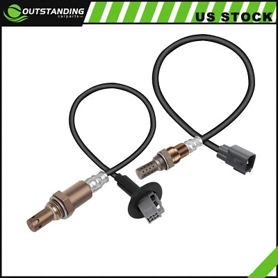 Sensor de oxígeno 2 piezas aguas arriba y aguas abajo para Toyota Corolla 2003-2004 1,8 L O2 02 Foto 1 de 4