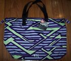 Under Armour UA Printed ON THE RUN Tote Bag PURPLE/LIME GREEN ~ NWT $40