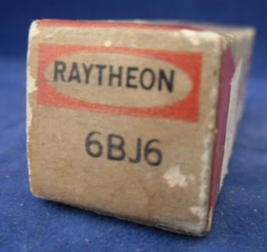 💥 Vacuum Tube 6BJ6 RAYTHEON NOS - Picture 1 of 1