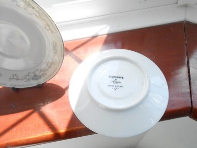 Noritake saucers x 2 lot legendary sweet leilani 6in across New - Image 1 of 4