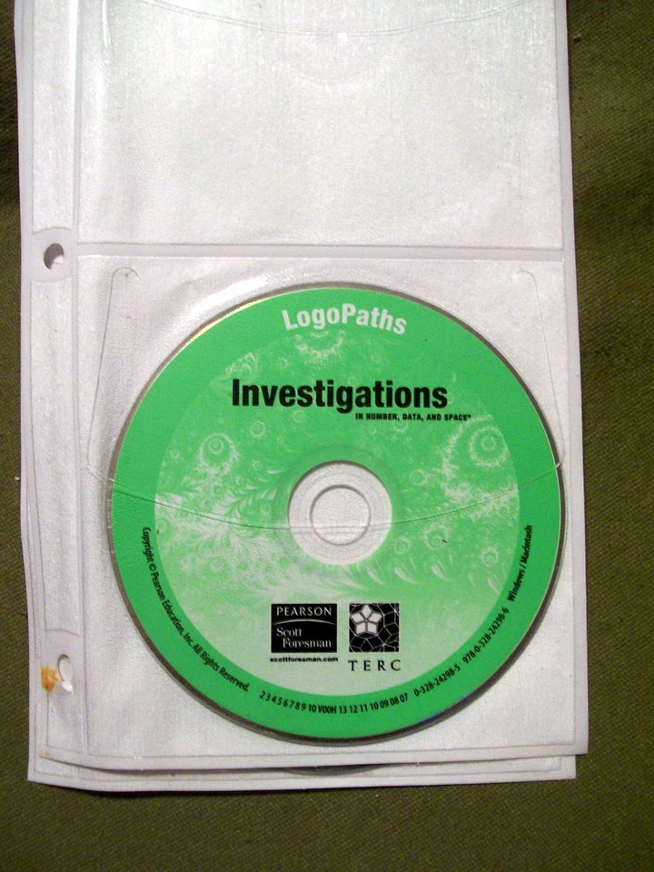 Scott Foresman Pearson Investigations Gr 3 LogoPaths CD-ROM  - Image 1 of 1