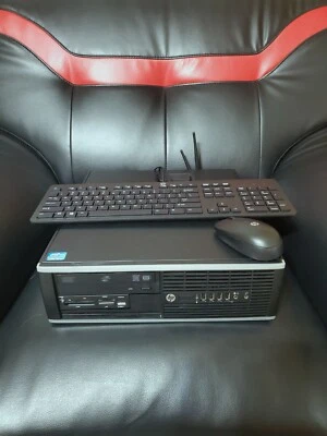 HP Compaq 8200 Elite SFF i5-2400 @3.1GHz SSD+HDD 8GB RAM Wi-Fi 6 Bluetooth 5.1 - Image 1 of 4