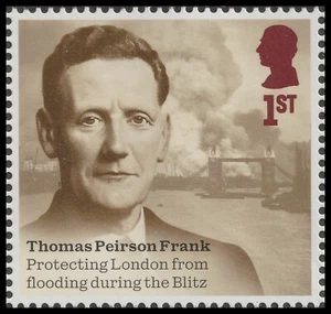GB Valour and Victory Thomas Peirson Frank 1st Single MNH 2025 - Bild 1 von 1