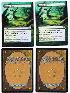 2 * Bosquet Inondé Altéré - 2 * Altered Flooded Grove  - Magic mtg - Picture 1 of 1
