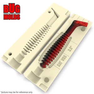 Cebo Hágalo Usted Mismo Molde de Pesca Plástico Suave Cebos Señuelo Plastisol Bass RingMartillo - Imagen 1 de 6