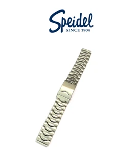 1675/00 Speidel watch bands silver 18mm straight ends stainless steel - Picture 1 of 4