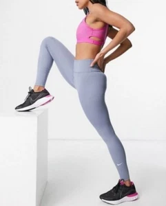 SIZE 3X Nike Womens Sportswear One Icon Clash 7/8 Leggings DD0345-493 BLUE - Picture 1 of 5