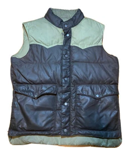 Vintage Rocky Mountain Down Puffer Vest Size Medium - Picture 1 of 12