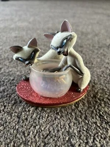 Disney Sketchbook Si And Am Christmas Decoration Ornament Lady And The Tramp - Picture 1 of 5
