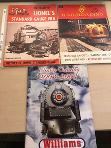 REDUCED! VINTAGE TRAIN MAGAZINES LIONEL O, STANDARD SCALE, TOY TRAINS, WILLIAMS - Picture 1 of 12