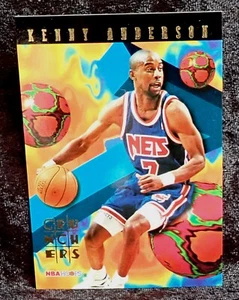 1995-96 SKYBOX NBA HOOPS CRUNCHERS Kenny Anderson #5 INSERT MINT - Picture 1 of 3