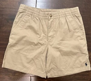 Boys Polo Ralph Lauren Flex Abrasion Twill Khaki/Brown Stretch Shorts- Size 18 - Picture 1 of 13