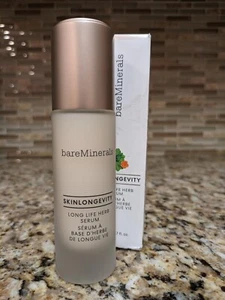 bareMinerals skinlongevity Long Life Herb Serum 1.7 oz box may be damaged NEW - Picture 1 of 5