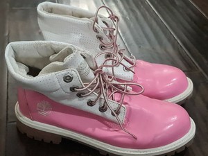 pink timberland womens boots