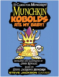 Munchkin Folds Ate My Baby gioco di carte booster aggiunge 15 carte giochi Steve Jackson - Foto 1 di 2
