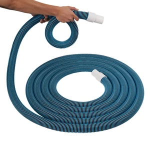 Heavy Duty Swimming Pool Hose, 1-1/2-Inch x 30-Feet - Pool Vacuum Cleaning Hose - Picture 1 of 10