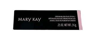 Rubor en crema Mary Kay dúo barra malva y brillante 0,21 oz. 6g NUEVO - Imagen 1 de 7