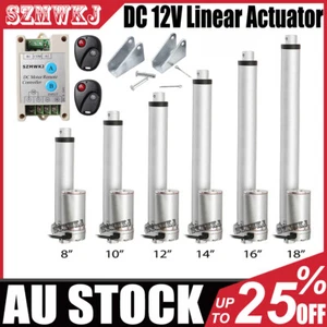 14mm/s Heavy Duty 8''-18" Linear Actuator 12V DC Electric Motor Auto Car RV Lift - Picture 1 of 20