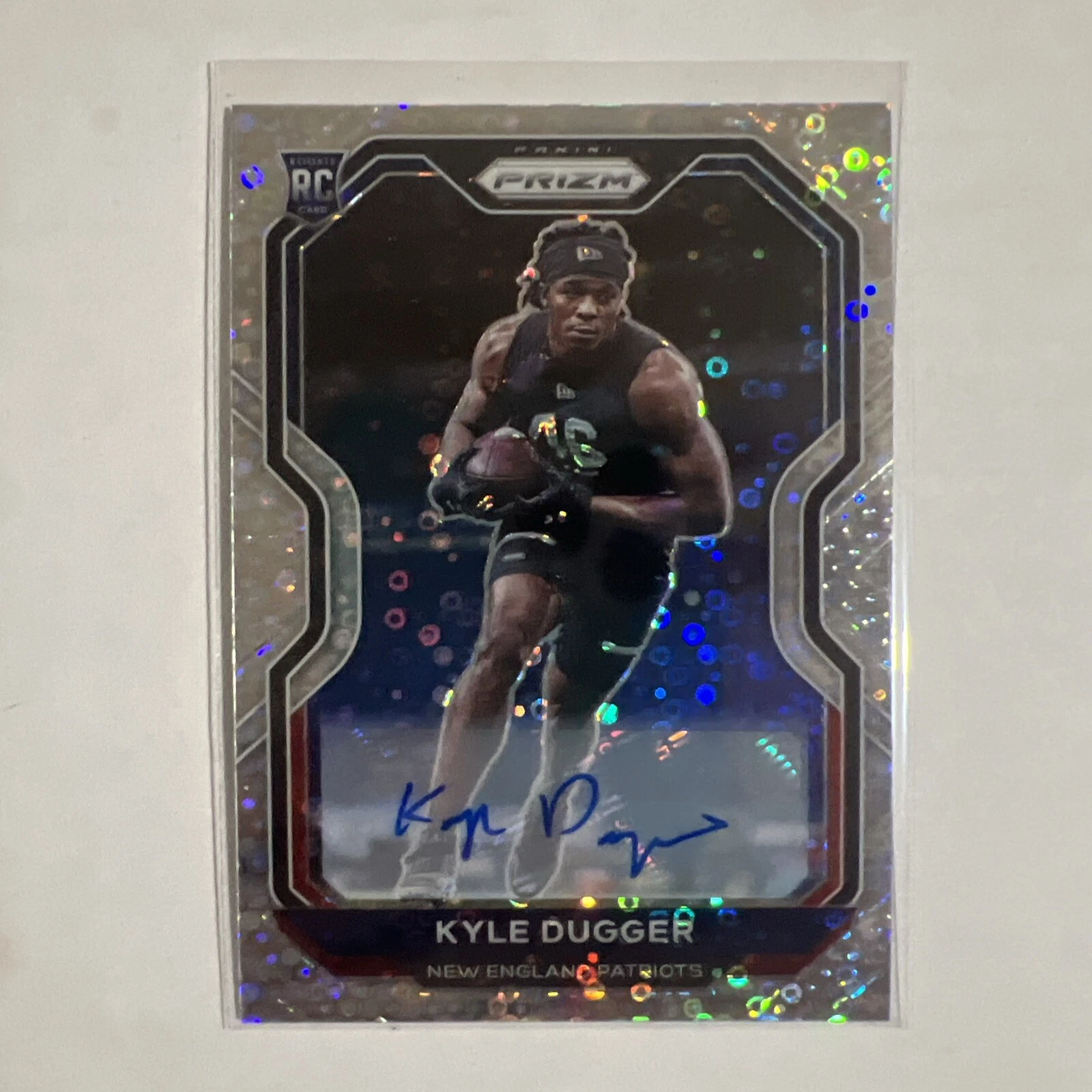 2020 Prizm Kyle Dugger Disco Prizm Autograph Rookie Auto RC #368