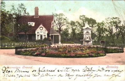 Bromley Recreation Ground Postcard To 'Prior' Albert Rd Hastings 1904 - Image 1 of 2