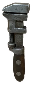Vintage 1836 Markenlos Verstellbarer Schraubenschlüssel Affe Schraubenschlüssel mit Holzgriff  - Bild 1 von 23