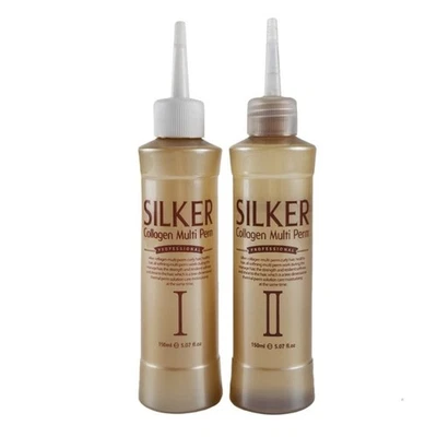 SILKER Collagen Multi Perm Easy Self Wave Perm Collagen Wave Perm K-Beauty NEW - Image 1 of 4