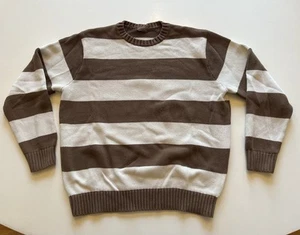 John Galt Brandy Melville Womens Brown Stopped Sweater Knit One Size Heavyweight - Picture 1 of 3