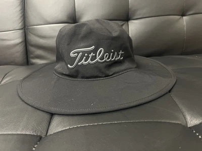 Шляпа для гольфа ведро Titleist Players StaDry Stay Dry черная бывшая в употреблении для взрослых один размер - Изображение 1 из 4